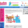 Capture d'écran du site internet de Kermesse Discount