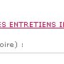 Suivi par l'agent de ses aptitudes opérationnelles